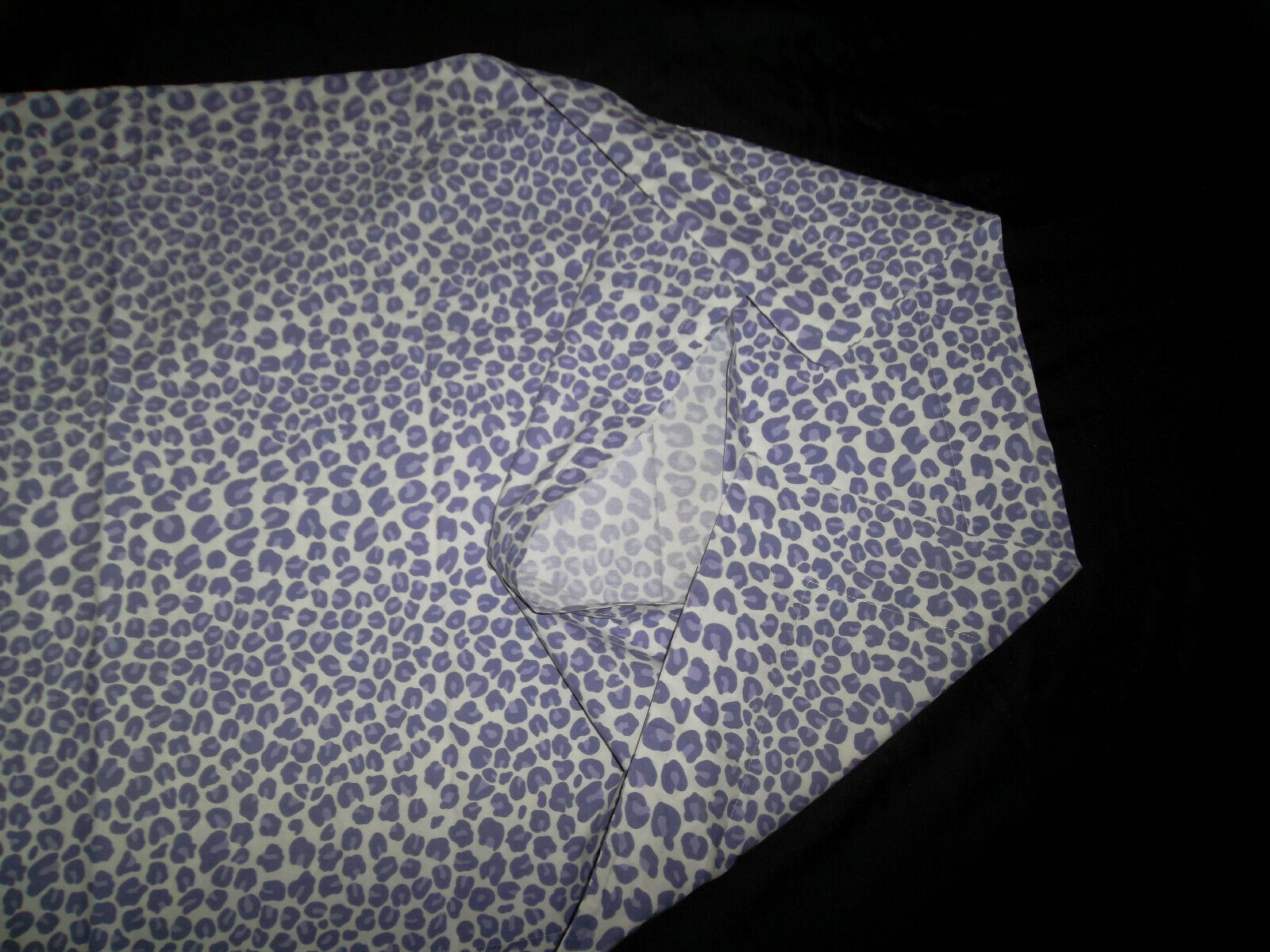 Pottery Barn Teen Standard Pillow Sham Purple White Leopard Cheetah Print - Fresh Stock Dated December 2025