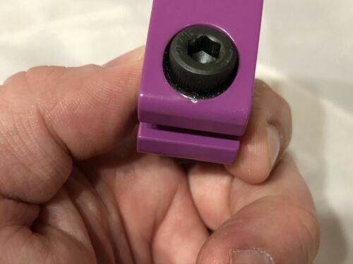 TUF NECK SEAT POST CLAMP LAVENDER PURPLE OLD SCHOOL BMX - Fresh Stock Dated December 2025