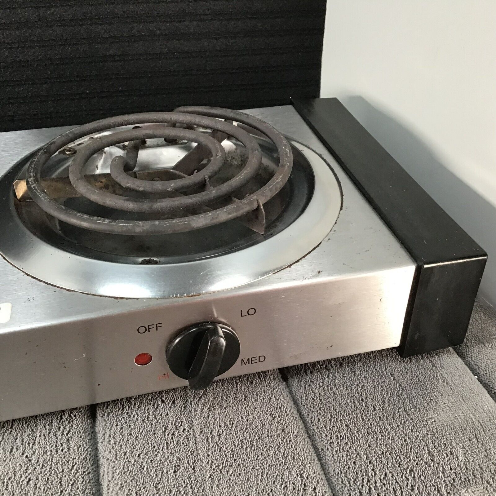 Sylvania Electric Double Adjustable Burner Hotplate Model CB5 1500W Tested Works - Fresh Stock Dated February 2026