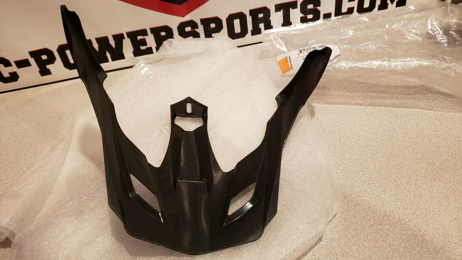 FXR Racing Torque X Squadron Helmet Top Visor/Peak / Realtree / Orange Matte - Fresh Stock Dated February 2026