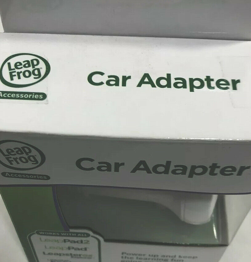 LeapFrog Car Adapter Works with LeapPad 2 or Leapster GS Model:690-11291 - Fresh Stock Dated February 2026