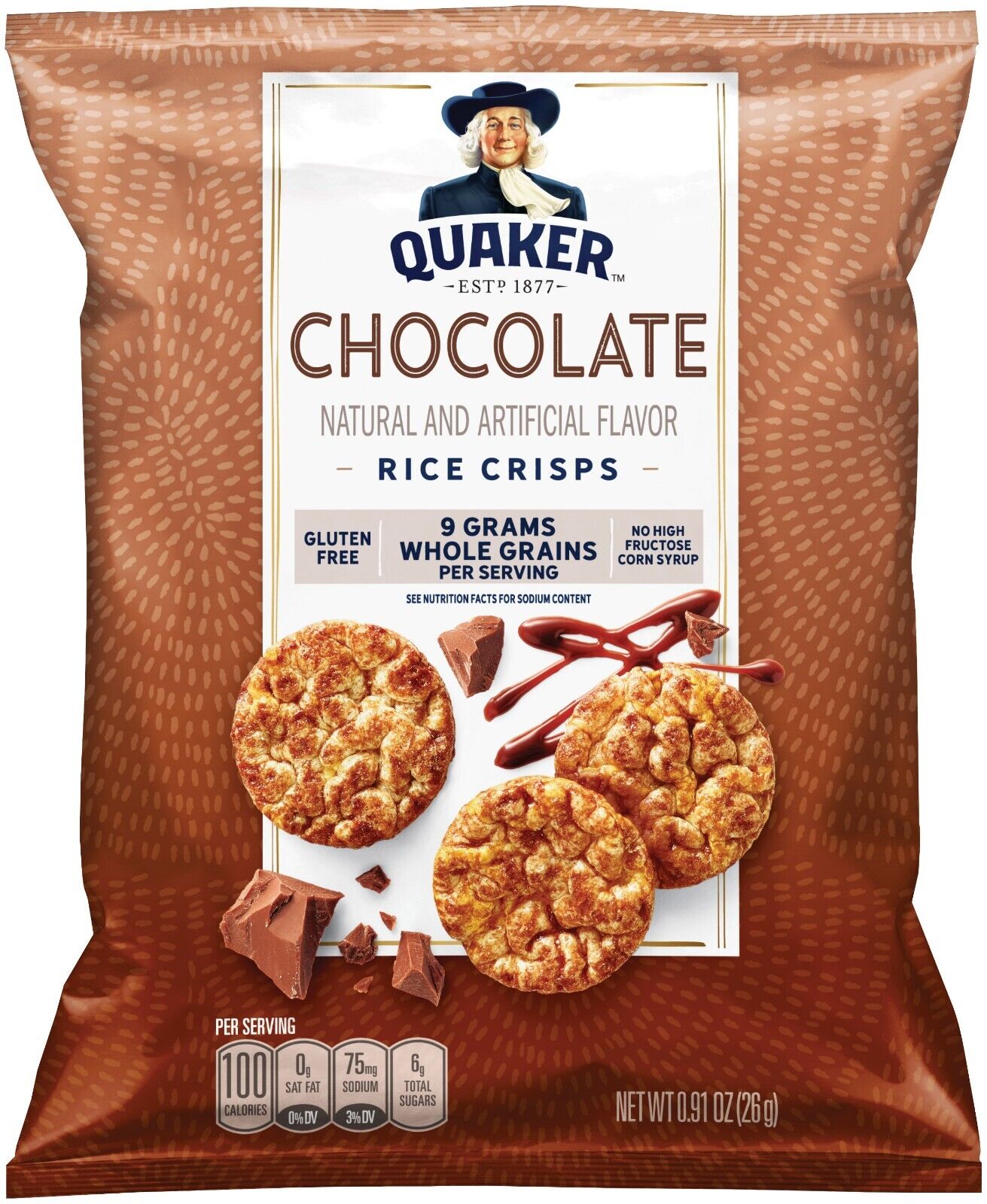 Quaker Rice Crisps, Variety Pack, 0.91 oz Bags, 30 Count...... - Fresh Stock Dated February 2026