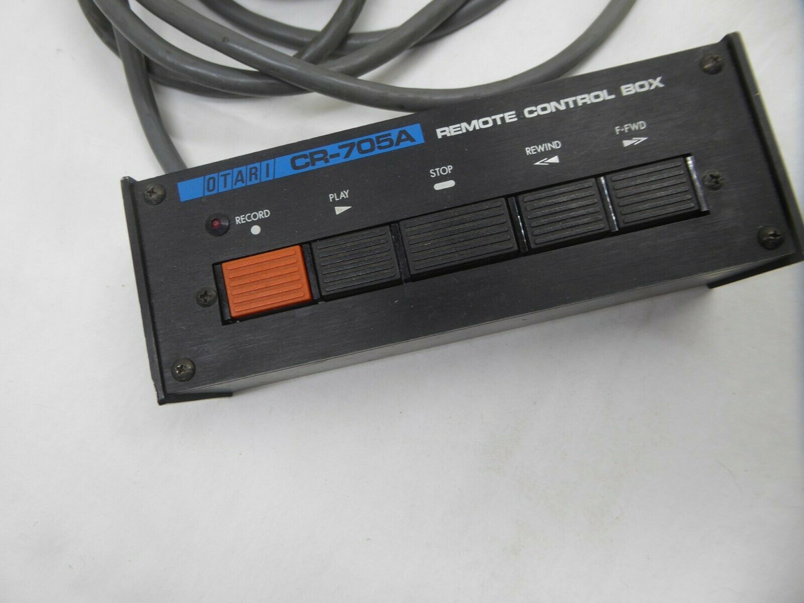 Otari CR-705A remote controller CB102 14ft cable - Fresh Stock Dated February 2026