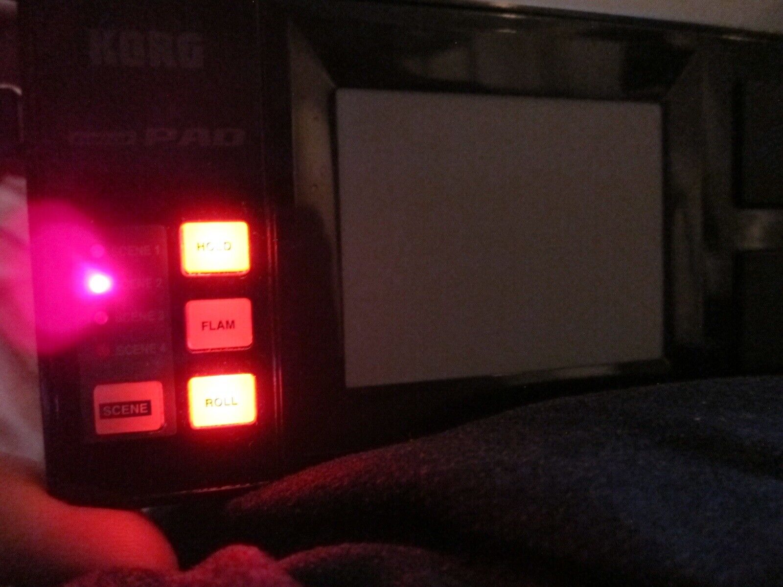 KORG NANO PAD BK with USB CABLE TESTED ALL BUTTONS WORKING - Fresh Stock Dated February 2026