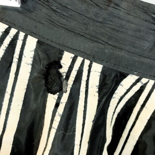 VINTAGE Floral Midi Skirt Small Flocked Velvet 40s 50s Costume Period Piece - Fresh Stock Dated March 2026