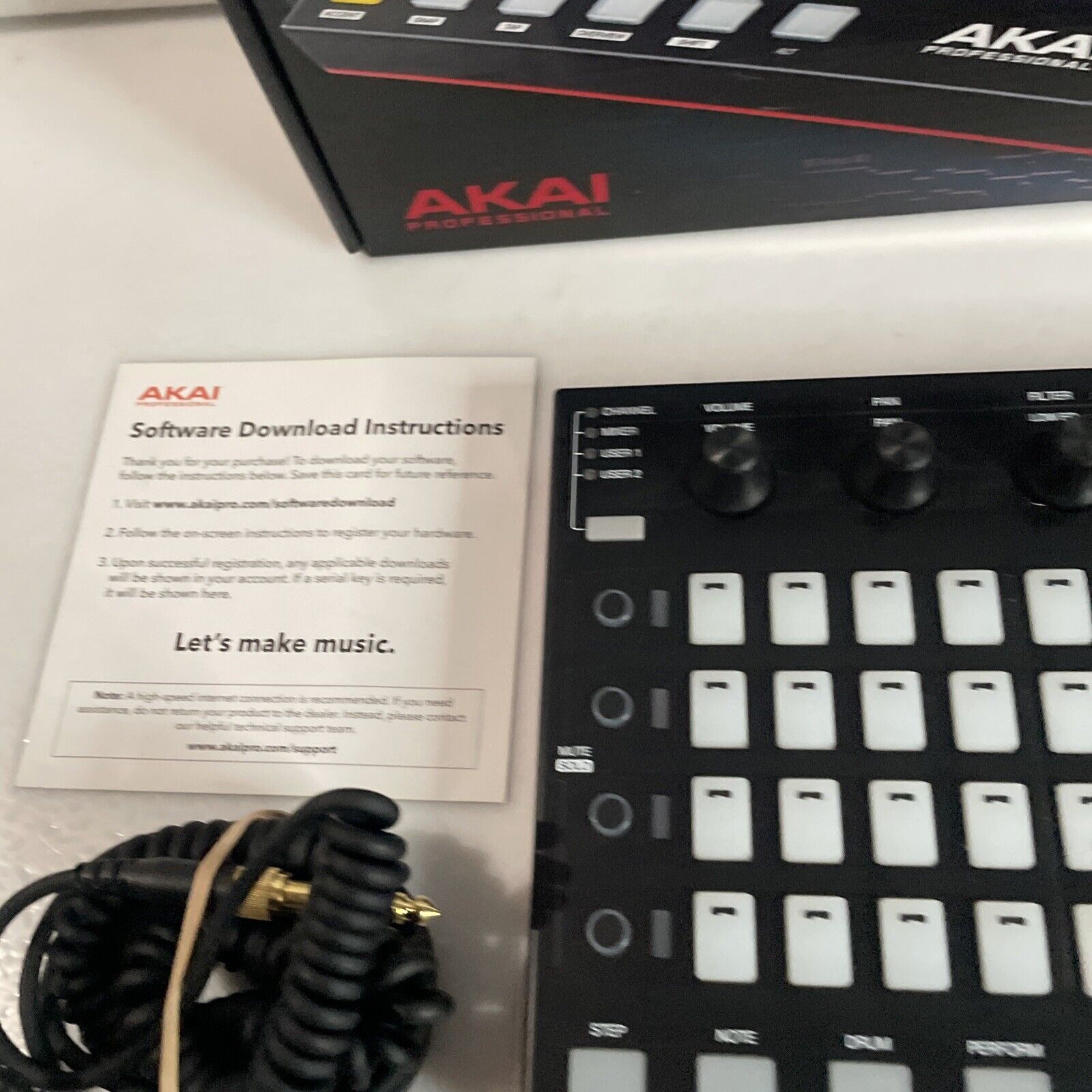 Akai FIRE Professional Fire Performance Controller Inv# 105958-4 - Fresh Stock Dated February 2026