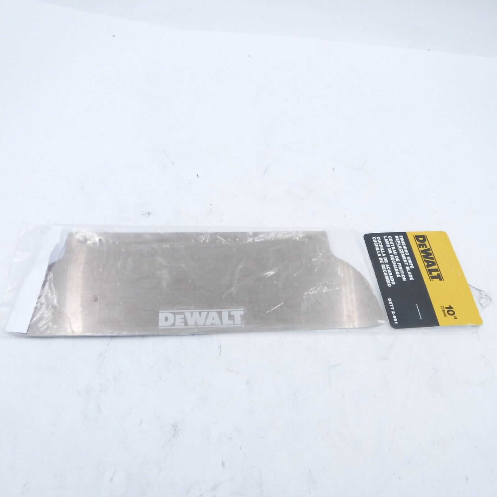 Dewalt 10 in. Replacement Skimming Blade Insert DXTT-2-951 - Fresh Stock Dated February 2026