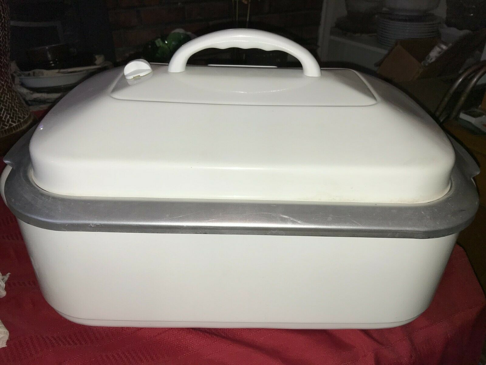 KENMORE 18 qt Hot Plates 3 Pan Buffet Server KRT18BUF Turkey Slow Roaster Steam - Fresh Stock Dated December 2025