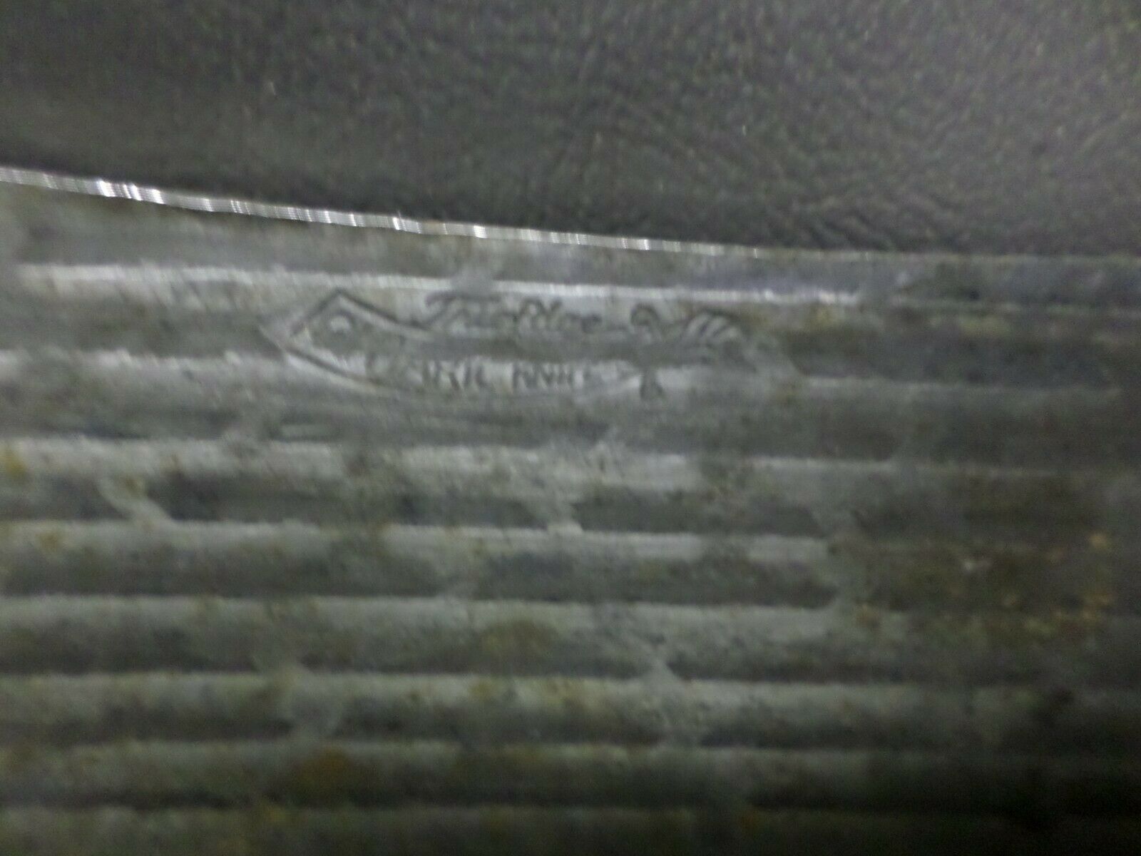 VINTAGE ONTARIO KNIFE CO. TRU - EDGE MEAT CLEAVER - OLD HICKORY - CLEAN - Fresh Stock Dated December 2025