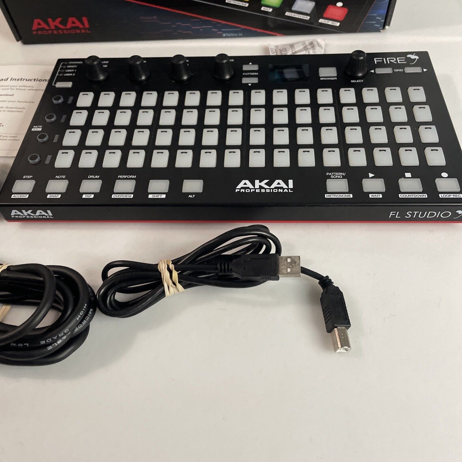 Akai FIRE Professional Fire Performance Controller Inv# 105958-4 - Fresh Stock Dated February 2026
