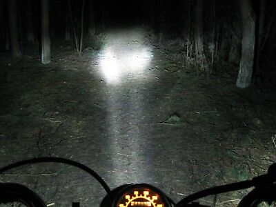 LED light bulb cold white 6000K 6V 12V R2 P45t Beetle Citroen 2CV Triumph Bug - Fresh Stock Dated February 2026