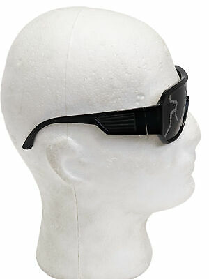 Macho Man Lightning Bolt Black Shield Sunglasses Randy Savage Costume Wrestler - Fresh Stock Dated December 2025