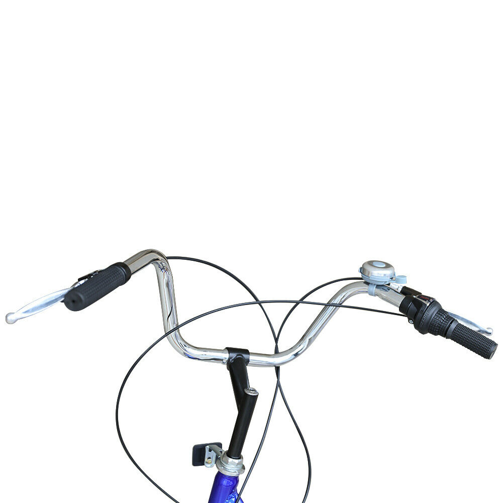 26''/24'' 1/7 Speed Adult Tricycle Trike Elegant 3-Wheel Bike w/ White Basket - Fresh Stock Dated February 2026