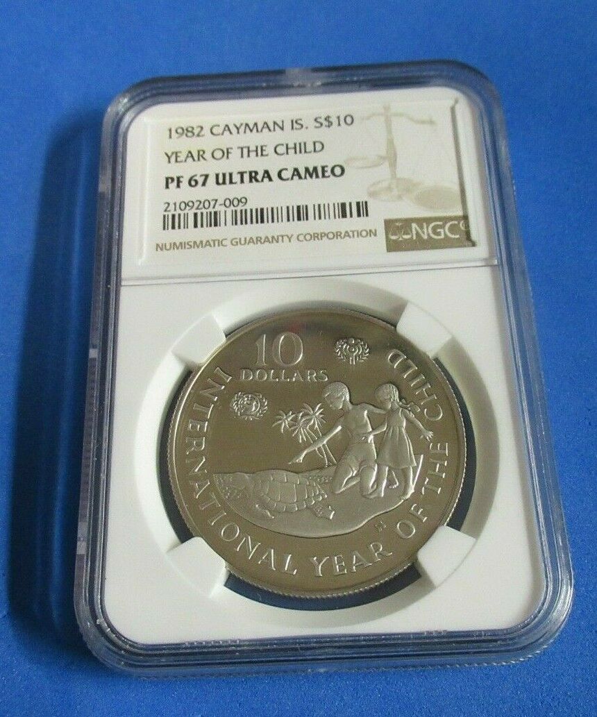 1982  CAYMAN ISLAND .00 - YEAR OF THE CHILD - PF67 ULTRA CAMEO - NGC - Fresh Stock Dated December 2025