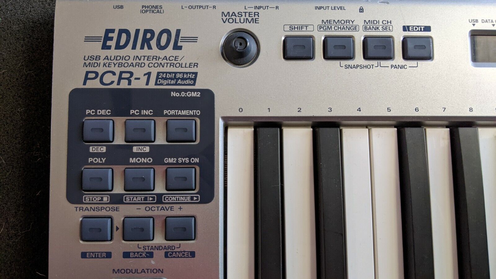 Edirol PCR-1 USB Interface/ Mini Keyboard Controller -Used - Fresh Stock Dated February 2026