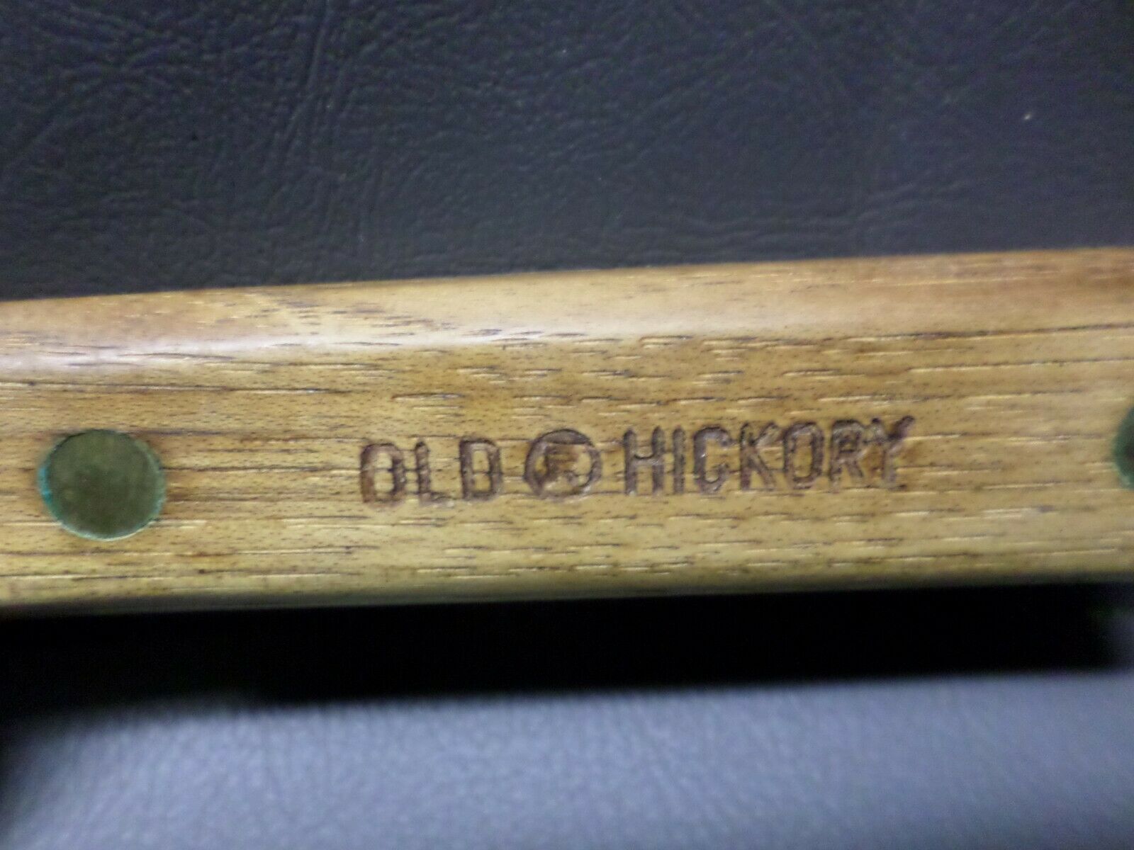 VINTAGE ONTARIO KNIFE CO. TRU - EDGE MEAT CLEAVER - OLD HICKORY - CLEAN - Fresh Stock Dated December 2025