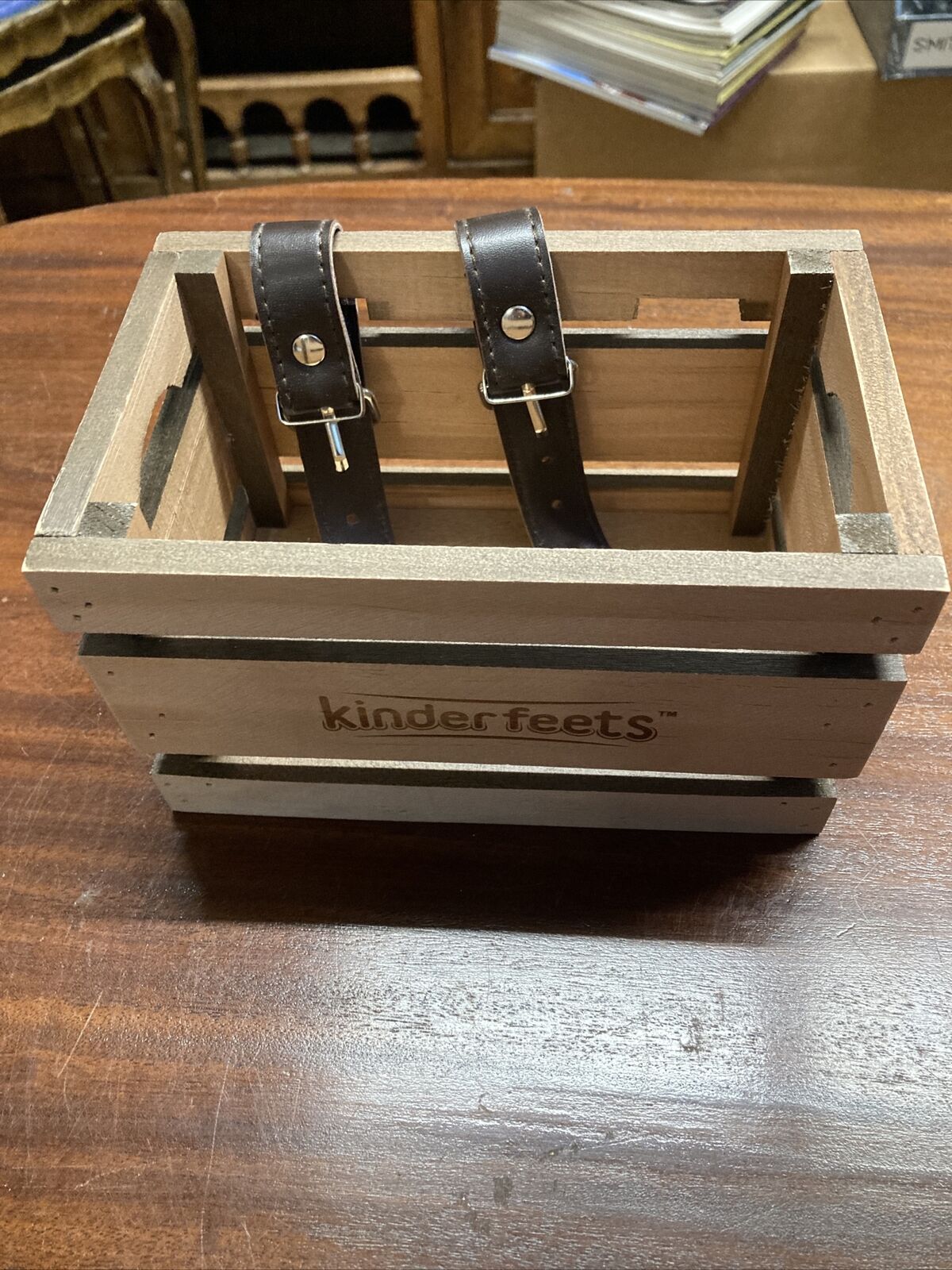 ! Kinderfeets Classic Wooden Bike Crate - Fresh Stock Dated February 2026