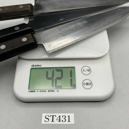 Damaged Lot of three Japanese Chef's Kitchen Knives  From Japan ST431 - Fresh Stock Dated December 2025