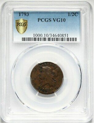 1793 LIBERTY CAP HALF CENT.R3 - Fresh Stock Dated December 2025