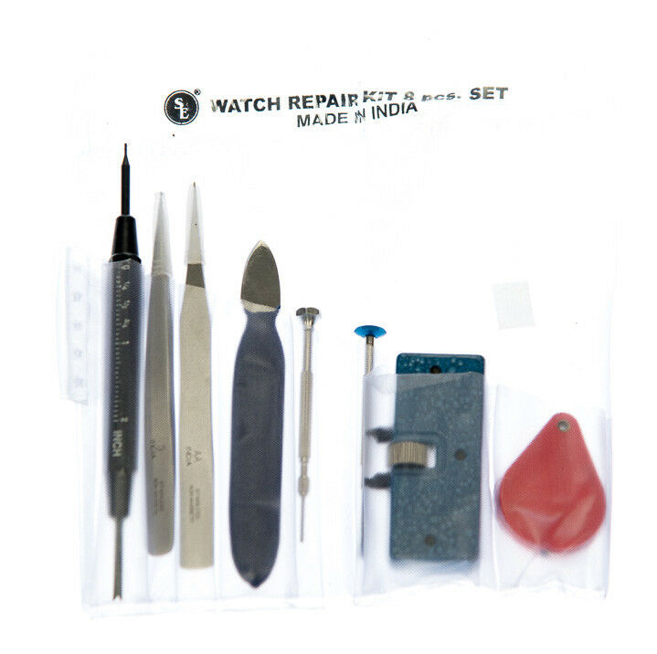 Watch Back Case Cover Opener Remover Battery Replacement Kit Repair Tool - Fresh Stock Dated December 2025