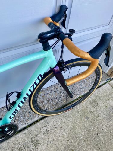 Specialized Allez Race Road Bike 54 cm - Very Lightly Used, Shimano, Green, Blue - Fresh Stock Dated December 2025