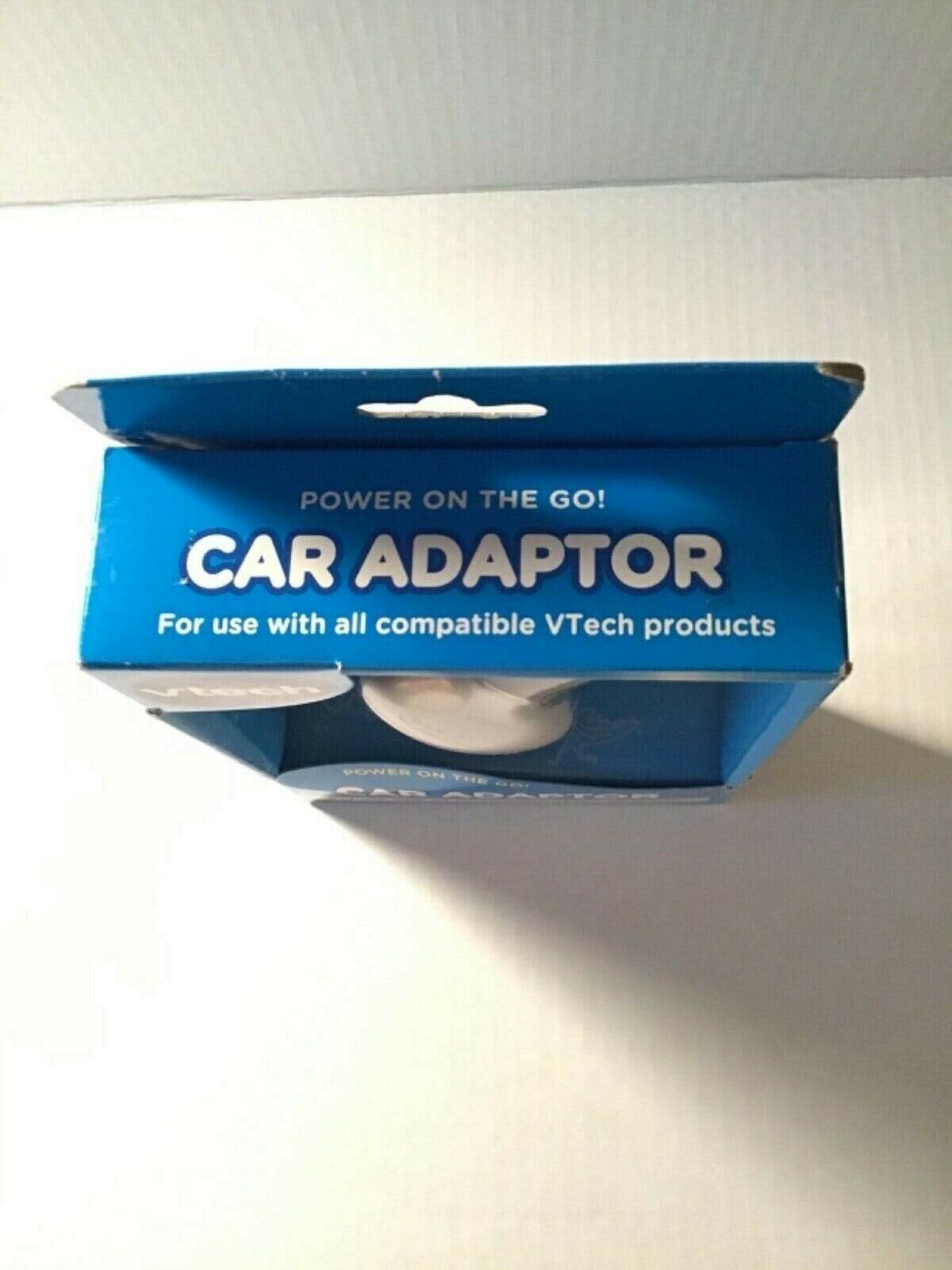 VTech Car Adaptor ChargerBRAND NEW-Extra Long Cord reaches backseat in most cars - Fresh Stock Dated February 2026