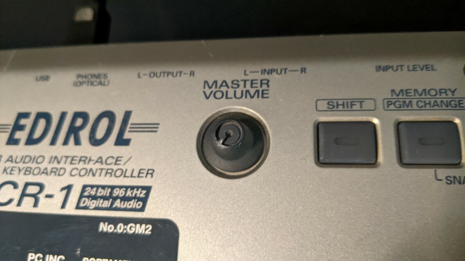 Edirol PCR-1 USB Interface/ Mini Keyboard Controller -Used - Fresh Stock Dated February 2026