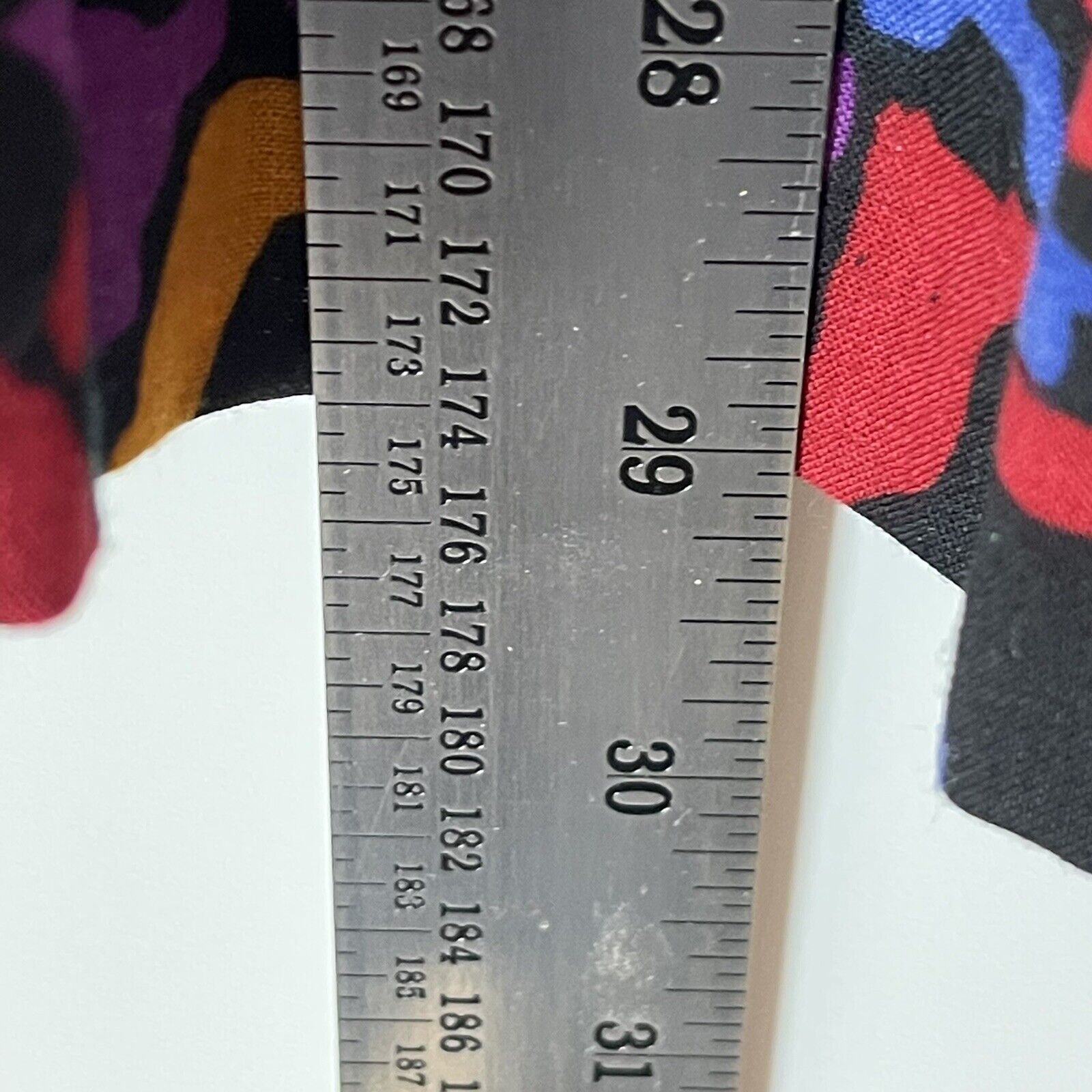 Vintage Noah’s Flood Dallas TX 80's Geographic Colorful Skirt Wide Belt SZ 9/10 - Fresh Stock Dated March 2026