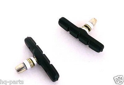 5 PAIRS BOLT ON BICYCLE BIKE MOUNTAIN BIKE V BRAKE PADS SHOES NEW - Fresh Stock Dated December 2025