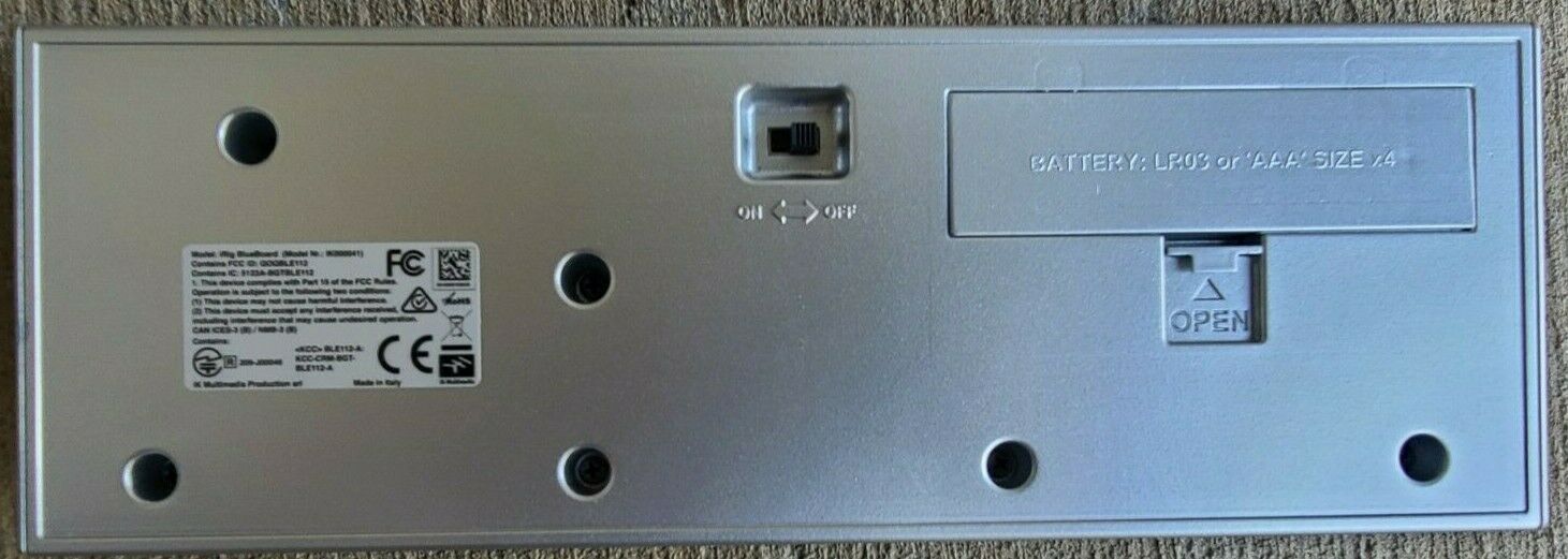 irig blueboard Bluetooth midi for iPad/iPhone Music and Guitar Effects Used - Fresh Stock Dated February 2026