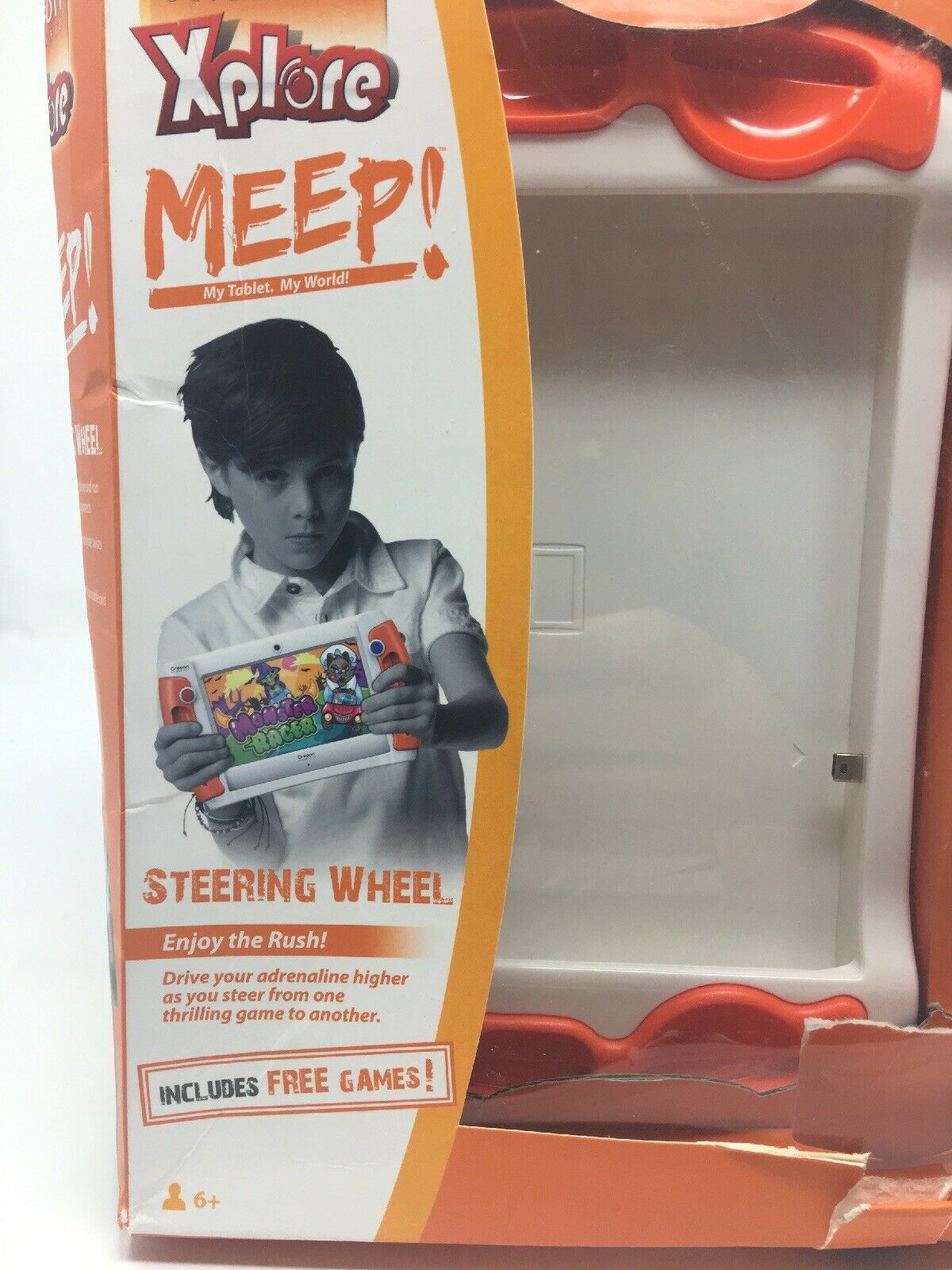 Oregon Scientific MEEP Xplore Steering Wheel Accessory Games For Meep Tablet - Fresh Stock Dated February 2026