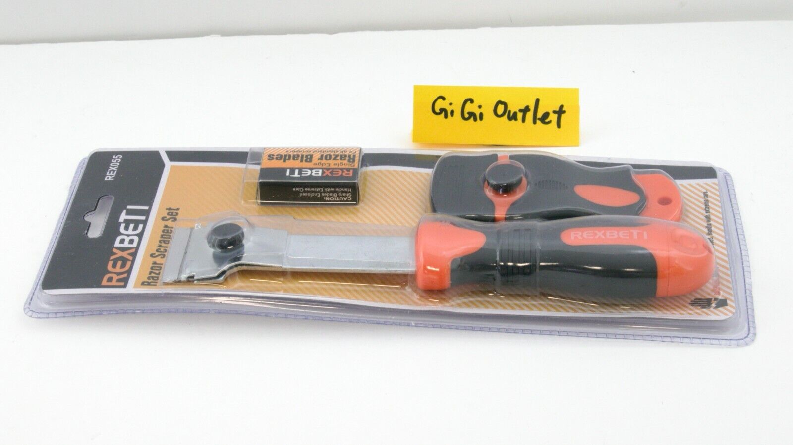 REXBETI Mini Razor Scraper Set with Extra Blades - FREE SHIPPING - Fresh Stock Dated February 2026