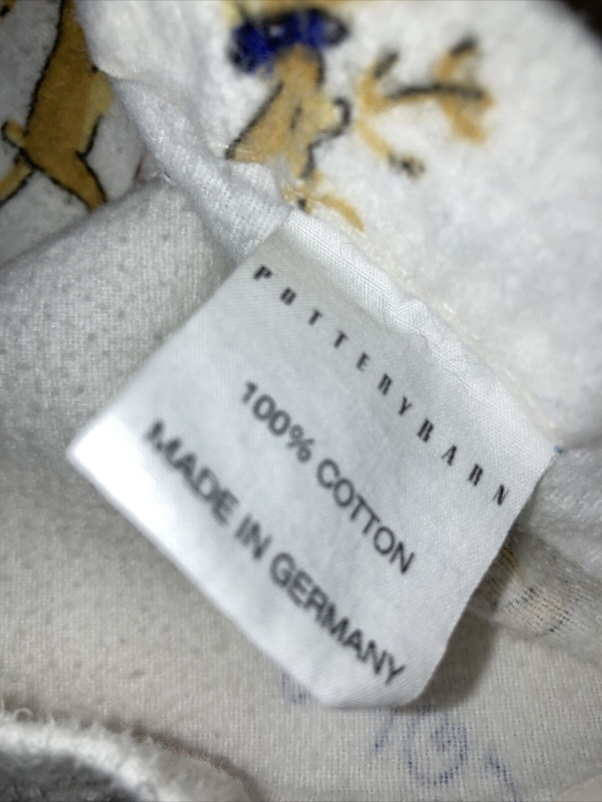 Pottery Barn Santa' Reindeer Sham FLANNEL Christmas Standard   EUC - Fresh Stock Dated February 2026