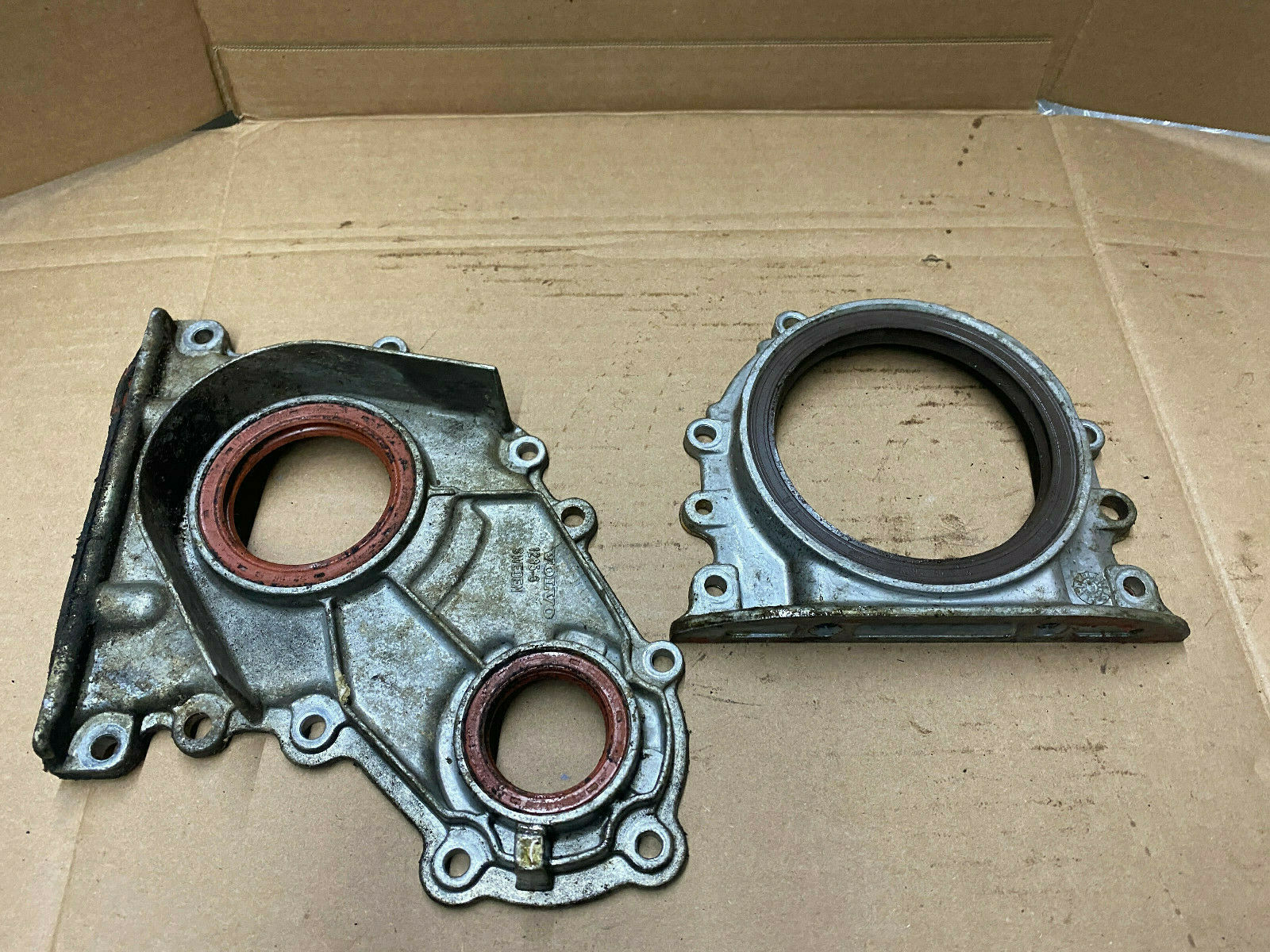 Volvo Penta Timing Gear Cover Set 4 cylinder B230 AQ 230 - Fresh Stock Dated February 2026