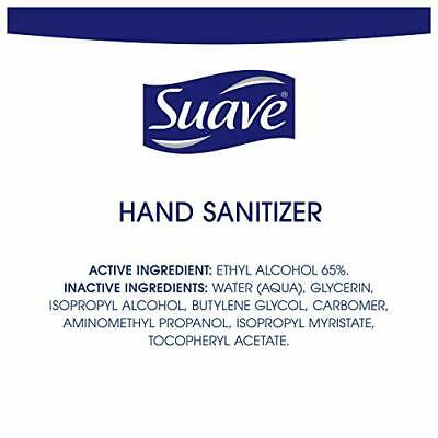 Suave Hand Sanitizer Alcohol Based 2Oz (Pack of 12) EXP4/22 - Fresh Stock Dated February 2026
