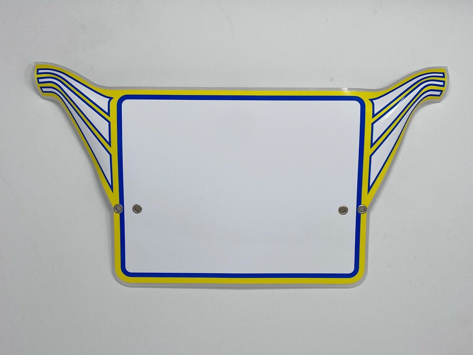 Wizard-Style BMX Number Plates - Fresh Stock Dated December 2025