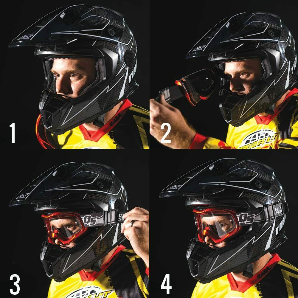 Acerbis Universal MX Motocross Enduro Goggle Quick Strap - Black - Fresh Stock Dated February 2026