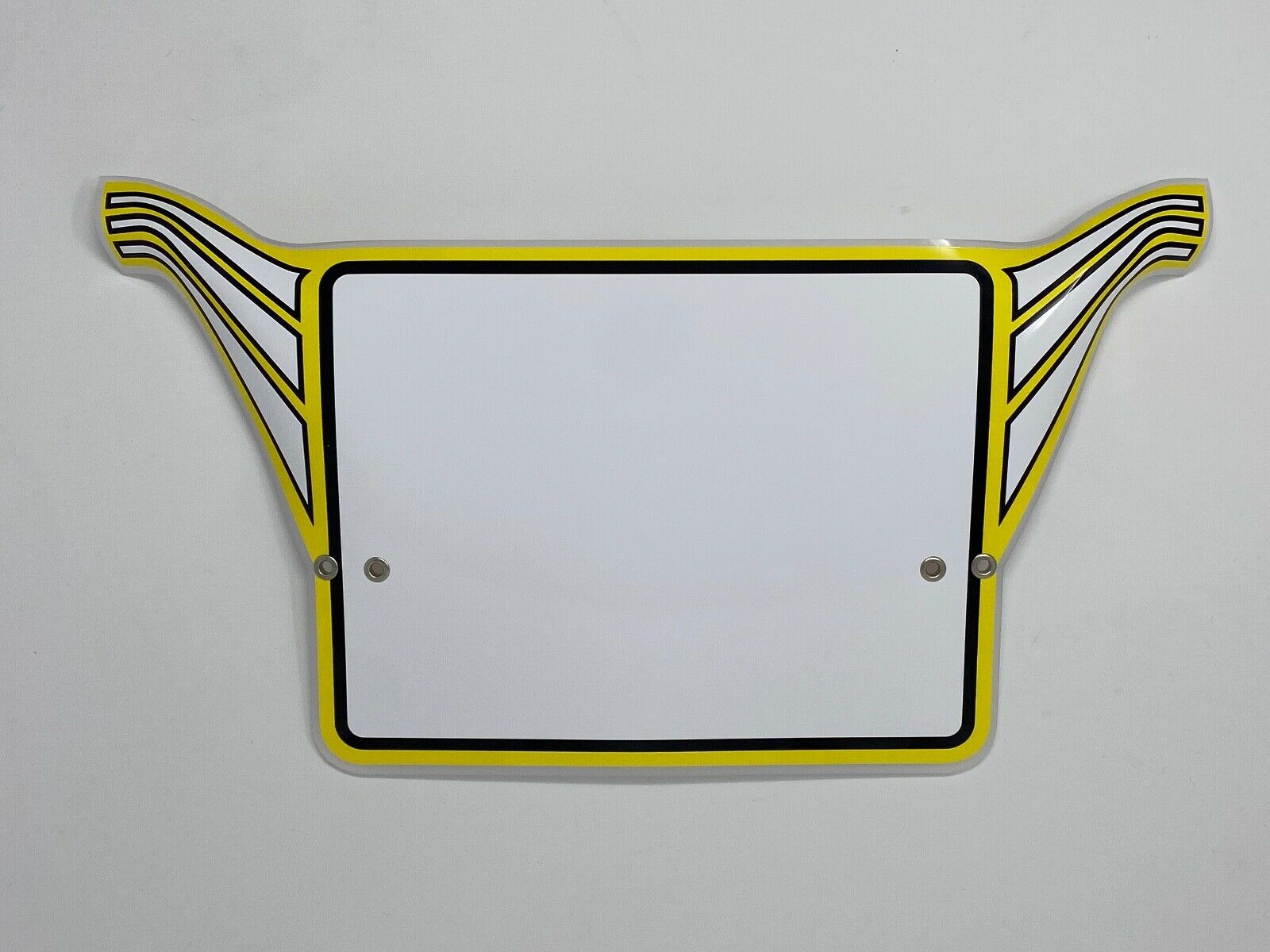 Wizard-Style BMX Number Plates - Fresh Stock Dated December 2025