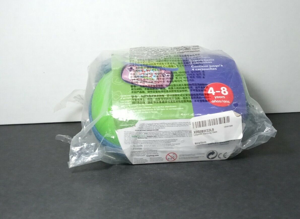 LEAPFROG LEAPSTER GAME CARRYING CASE - Fresh Stock Dated February 2026