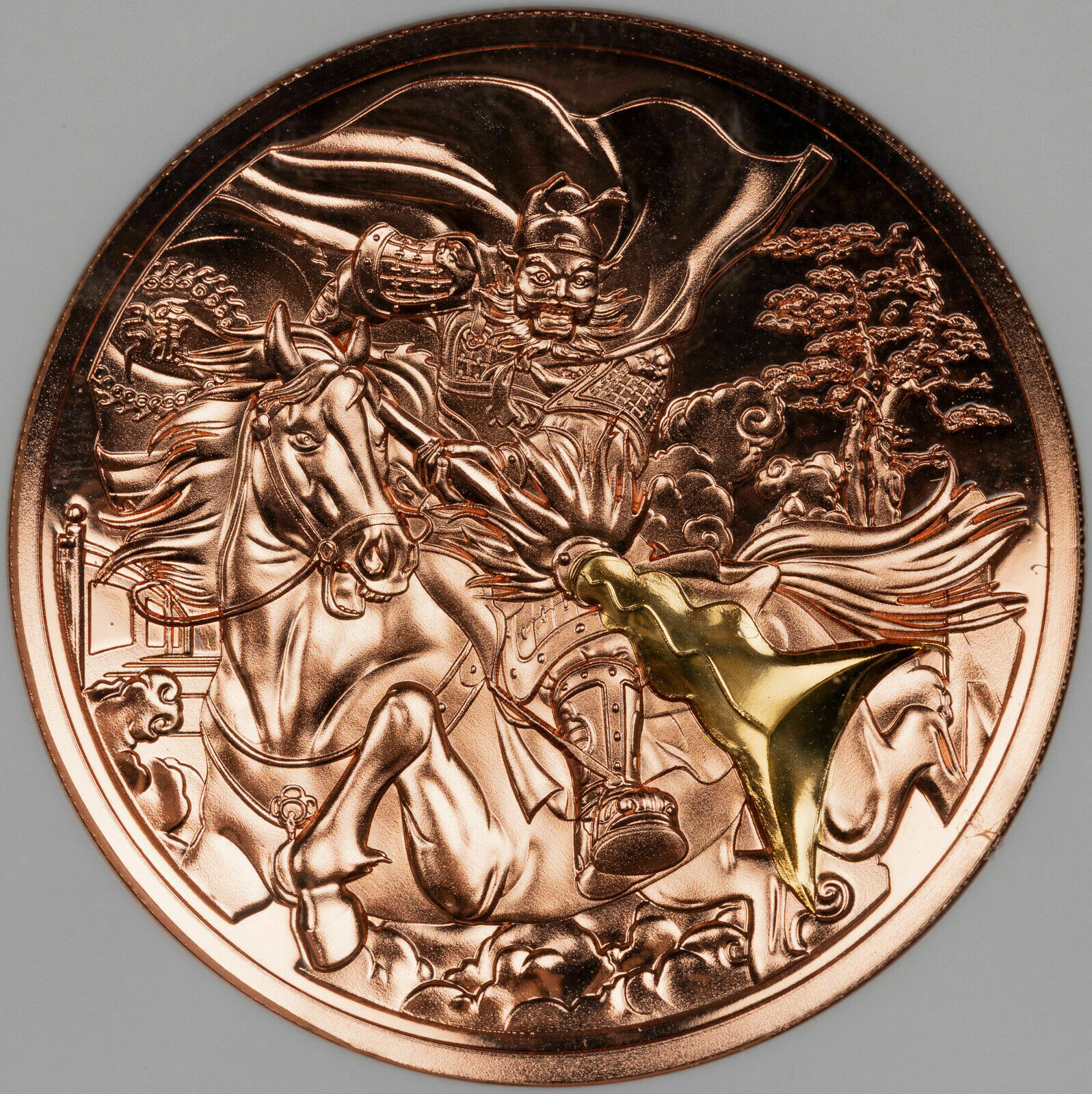 2019 CHINA COPPER ZHANG FEI NGC PF70 RD DESIGNER SIGNED FINEST KNOWN WORLDWIDE - Fresh Stock Dated February 2026