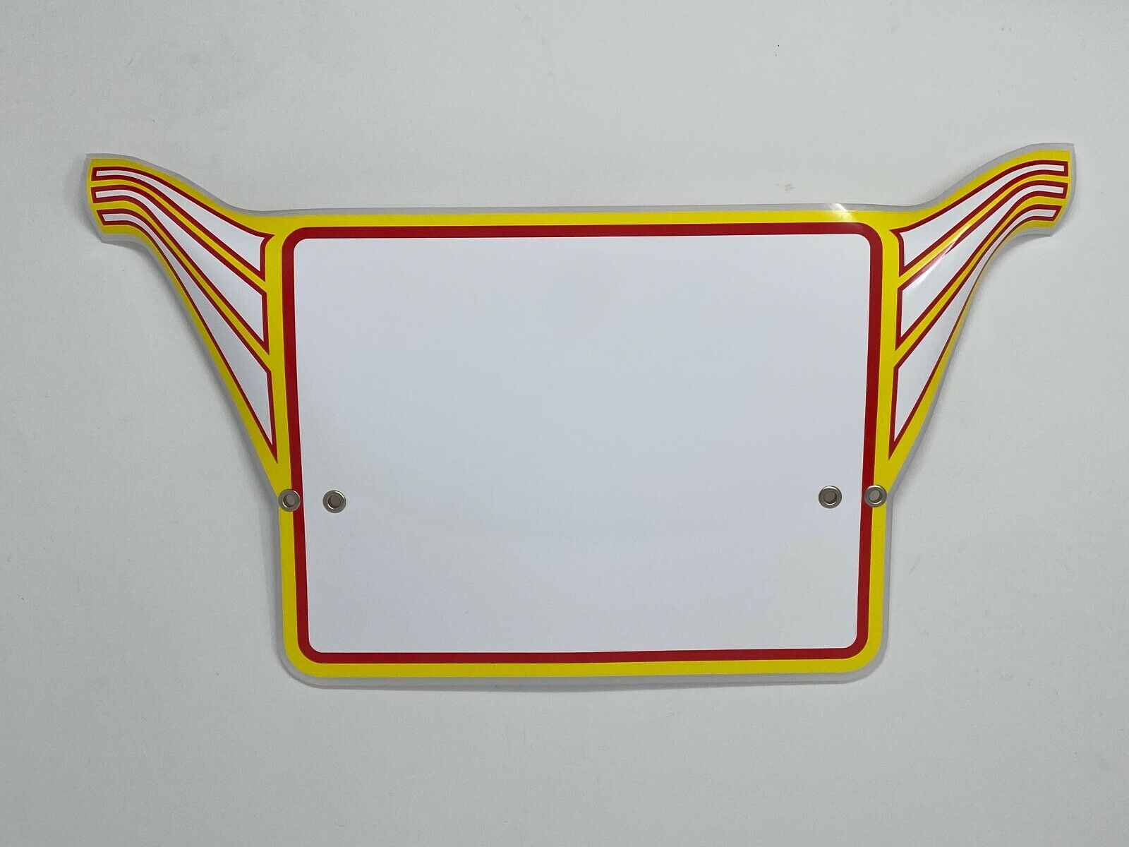 Wizard-Style BMX Number Plates - Fresh Stock Dated December 2025