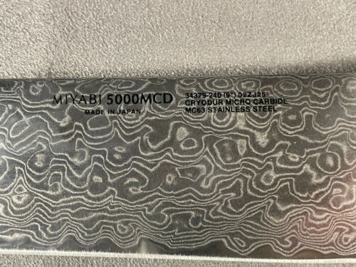 NEW MIYABI BIRCHWOOD SG2 - 9.5” Kiritsuke Knife - Handmade in Seki Japan - Fresh Stock Dated December 2025