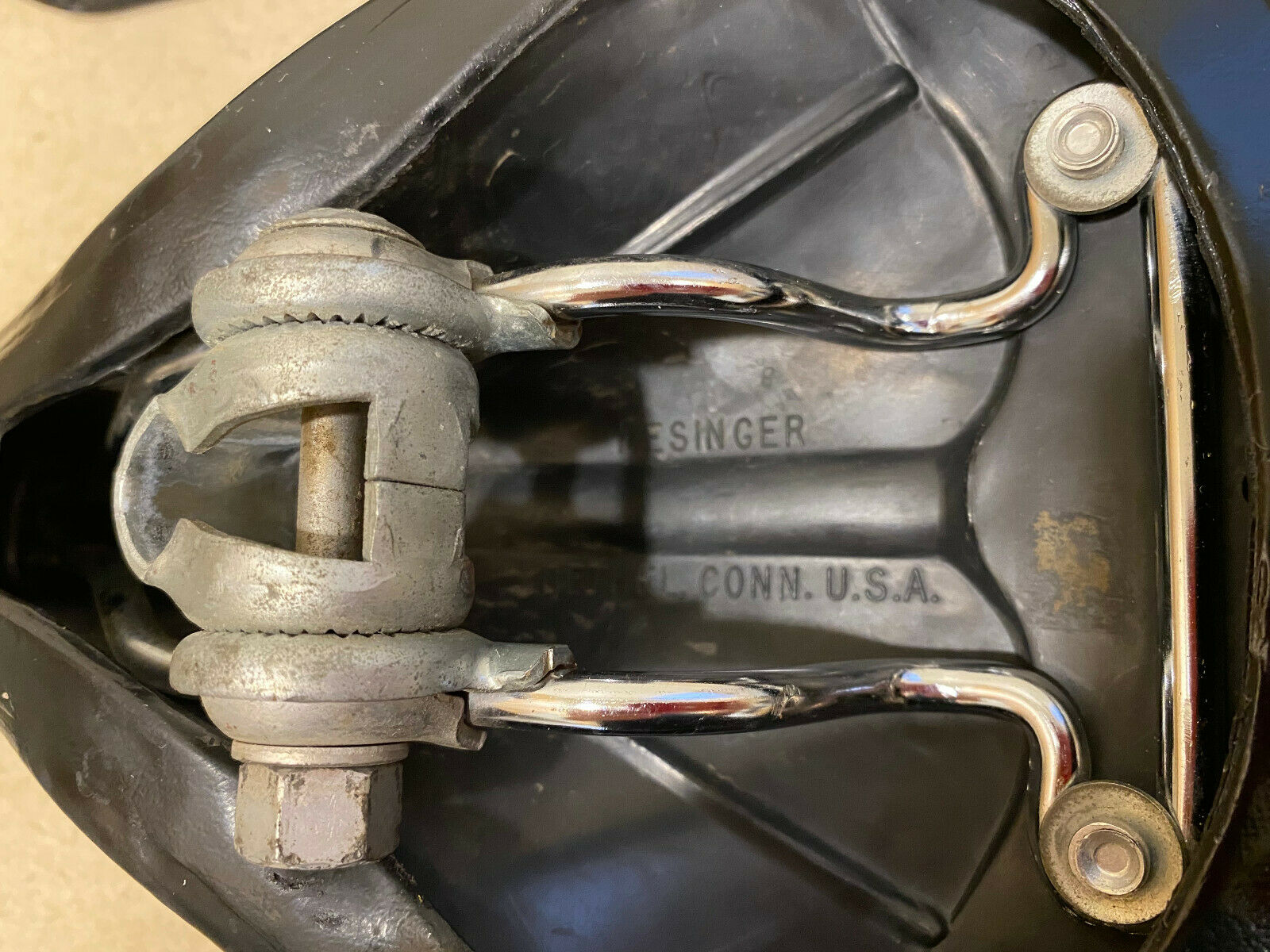 Vintage Schwinn Comfort Seat - Seat Bag - 2 Kick Stands In Nice Shape  - Used . - Fresh Stock Dated December 2025