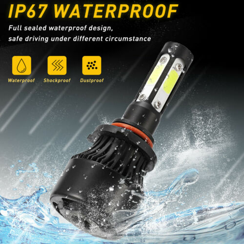 For Honda CBR929RR 2000-2001 CBR954RR 2001-2003 Super Bright LED Headlight Bulbs - Fresh Stock Dated February 2026