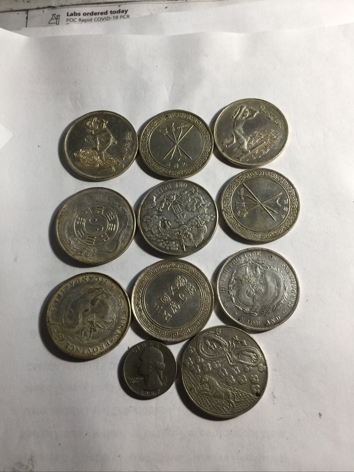 China Metal Coins No Silver - Fresh Stock Dated February 2026