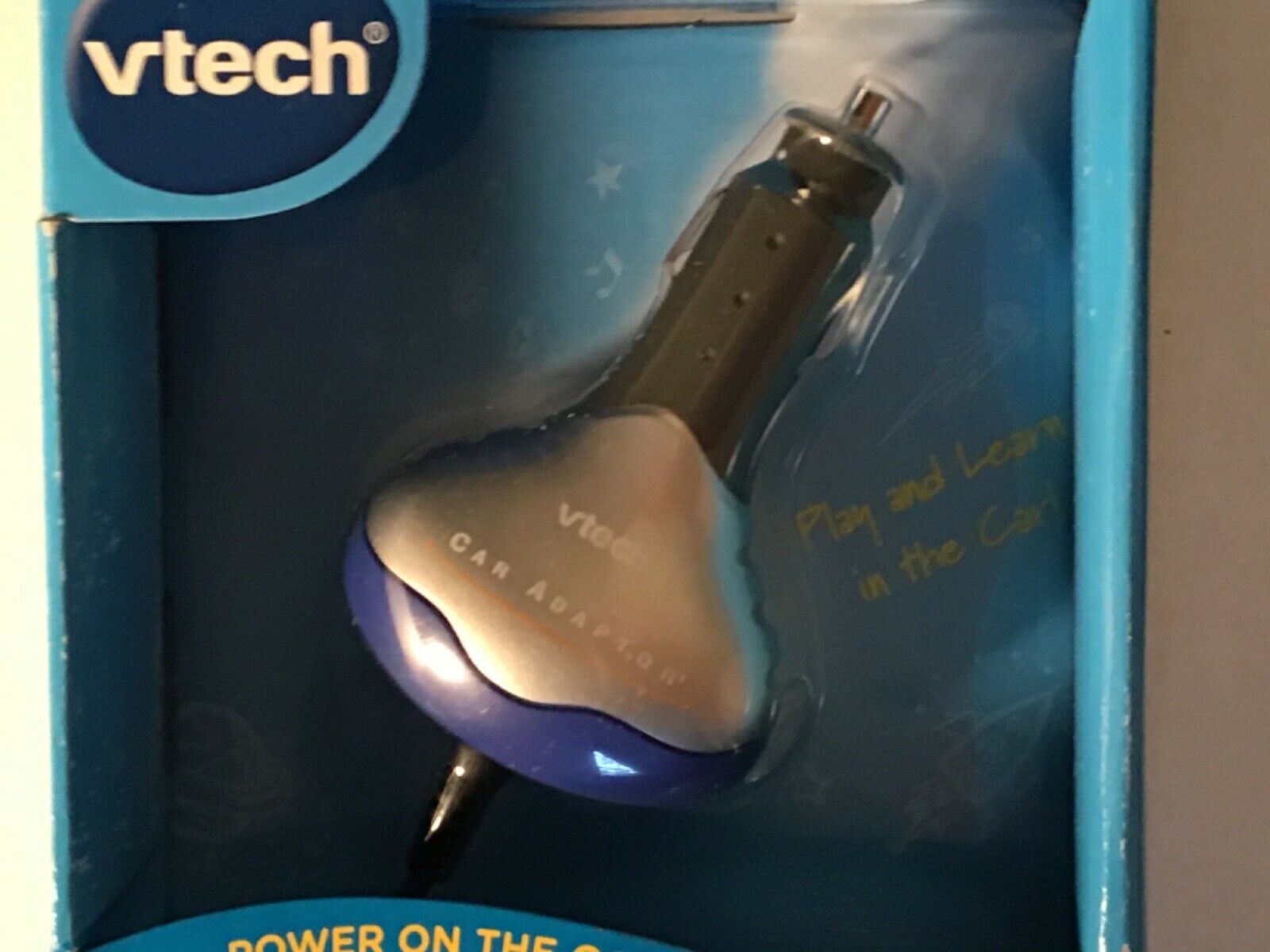 VTech Car Adaptor ChargerBRAND NEW-Extra Long Cord reaches backseat in most cars - Fresh Stock Dated February 2026