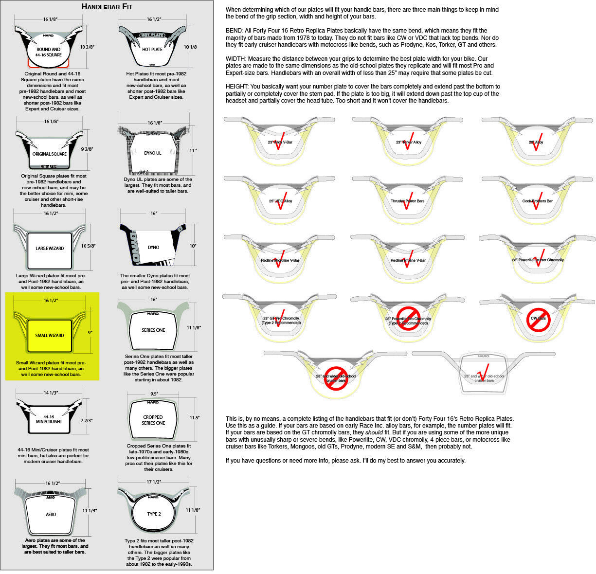 Wizard-Style BMX Number Plates - Fresh Stock Dated December 2025