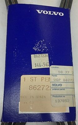 VOLVO PENTA Serpentine Drive Belt P/N 8627228 Brand New In Package 30731809 - Fresh Stock Dated February 2026