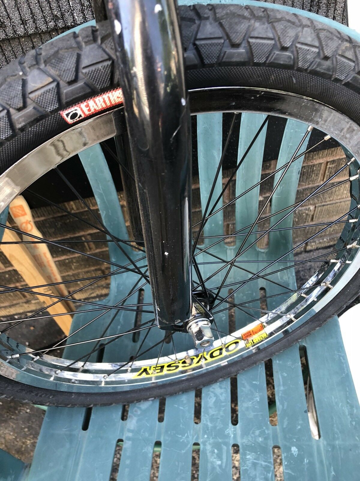 CUSTOM HANDMADE HAND BUILT USA BMX BIKE W/ ODYSSEY WHEELS - Fresh Stock Dated February 2026