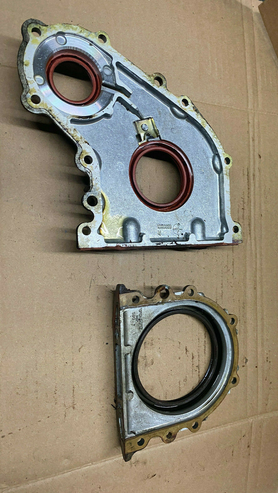 Volvo Penta Timing Gear Cover Set 4 cylinder B230 AQ 230 - Fresh Stock Dated February 2026